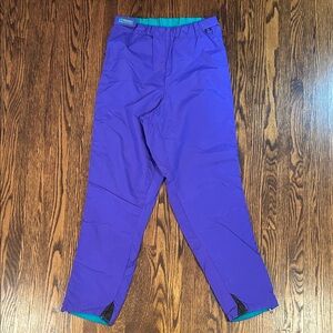 Vintage 90s Columbia Waterproof Swishy Pants